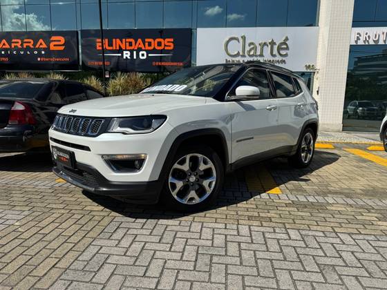 JEEP COMPASS 2.0 16V FLEX LIMITED AUTOMÁTICO JEEP COMPASS 2.0 16V FLEX LIMITED AUTOMÁTICO